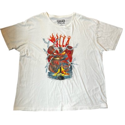 Hype Zilla Adult 2XL Godzilla Zilla Graphic T-shirt-image