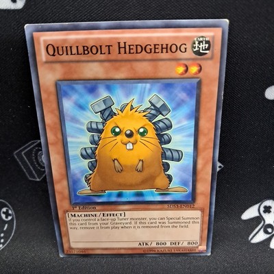Quillbolt Hedgehog 5DS3-EN012 1st Edition Common HP Heavy Play Yu-Gi-Oh! Card-image