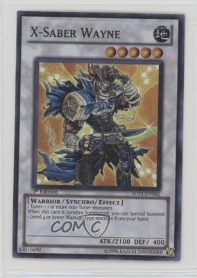 2010 Yu-Gi-Oh! 5D's Duelist Toolbox Starter Deck 1st Edition X-Saber Wayne d7k-image