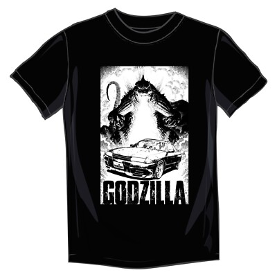 Nissan R32 GTR Godzilla Custom Print T-shirt Sizes S - XXXL -image