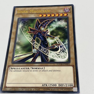 Yugioh YUCB-EN001 Dark Magician Ultra Rare Promo Card (Jumbo/Oversized Size)-image