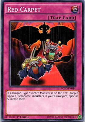 Red Carpet LC5D-EN084 Yu-Gi-Oh! Light Play 1st Edition-image