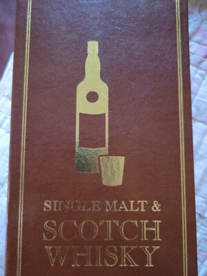 Single Malt & Scotch Whisky ~ Daniel Lerner Iillustrated Guide Gold Edges -image