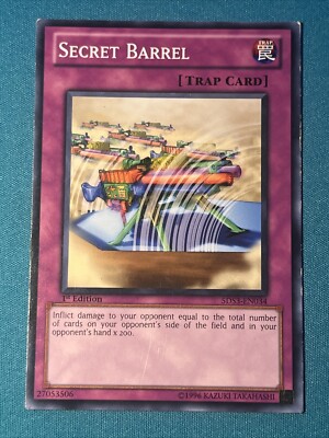 Secret Barrel 5DS3-EN034 Starter Deck: Duelist Toolbox 1st Edition-image