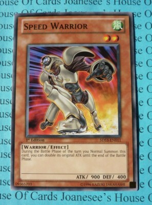 Speed Warrior 5DS3-EN011 Yu-Gi-Oh Card 1st Edition New-image