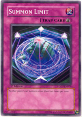 Summon Limit - LODT-EN079 - Common - 1st Edition DMG YuGiOh!  Booster Set Cards -image