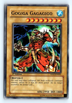 Yu-Gi-Uh Gogiga Gagagigo #5DS2-EN001 5D's Starter Deck 2009 tcg LP-image