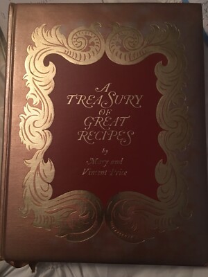 A Treasury of Great Recipes by Mary & Vincent Price -  1974 EXCELLENT CONDITION!-image