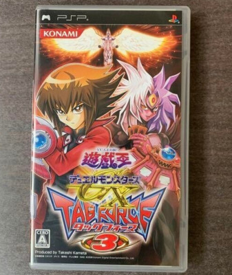 PSP YuGiOh! Duel Monsters GX Tag Force 3 Japanese Games Tested Genuine-image