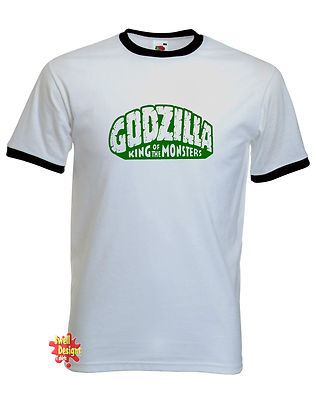 GODZILLA, KING OF THE MONSTERS retro cult tv T shirt All Sizes-image