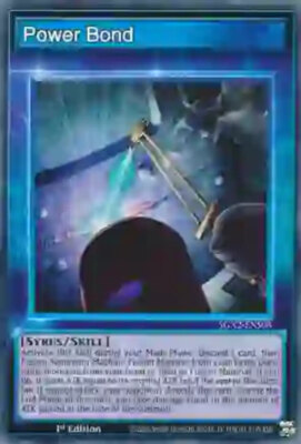 1 x Power Bond - SGX2-ENS08 - Common - 1st Edition Near Mint, English-image