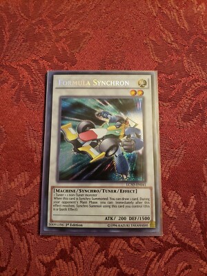 Yugioh LC5D-EN041 Formula Synchron Secret Rare 1st NM -image