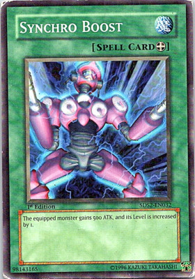 Synchro Boost 5DS2-EN032 Yu-Gi-Oh! Heavy Play 1st Edition-image