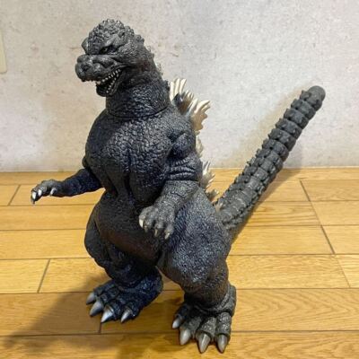 Godzilla Big Soft Vinyl Figure Bandai 36cm 1ft. 2.1in JAPAN Vintage 1991-image