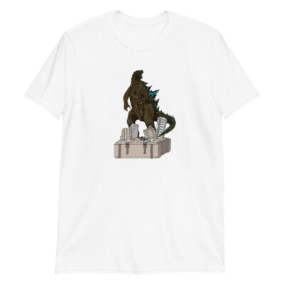 Godzilla Terror Fang Loot Crate PUBG Style T-shirt-image