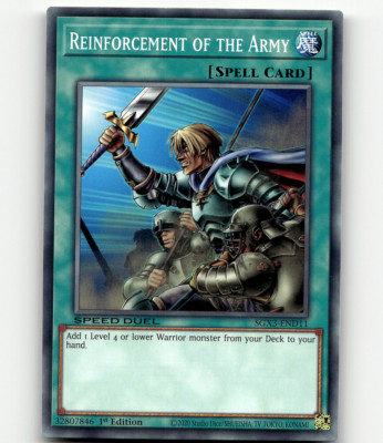 Yugioh Reinforcement of the Army Speed Duel GX: Duelists of Shadows-image