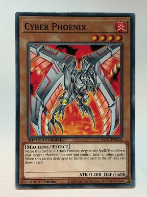 Yu-Gi-Oh! Speed Duel GX: Duel Academy Cyber Phoenix SGX1-ENG04 NM/M-image