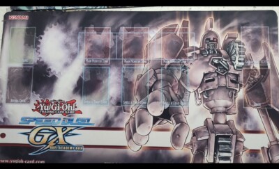 YuGiOh - Ancient Gear Golem Playmat - Speed Duel GX - Duel Academy Box-image