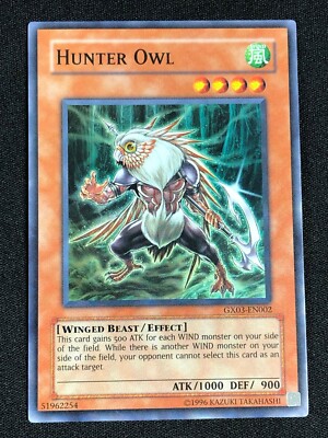 YUGIOH HUNTER OWL GX03-EN002 SUPER (NM)-image