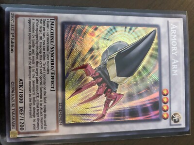 Yugioh Armory Arm - LC5D-EN034 - Secret Rare - 1st Edition-image