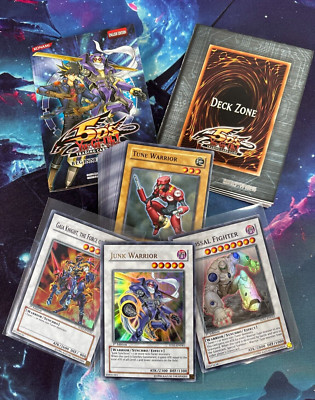 Yugioh 5D's 5DS1 Starter Deck 1st Edition - with Original Insert & Playmat-image
