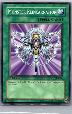 5D's 2008 Starter Deck #5DS1-EN026 Monster Reincarnation-image