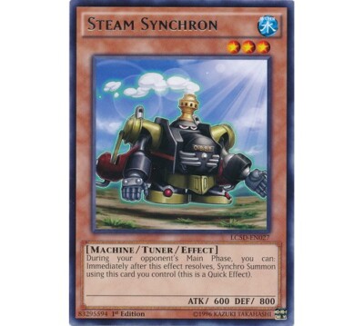 Yugioh - Steam Synchron (Rare) (1st Edition) - LC5D-EN027 P-image