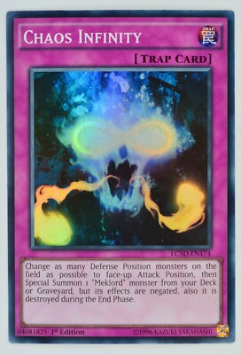 Yugioh Chaos Infinity LC5D-EN174 Super Rare 1st Edition-image