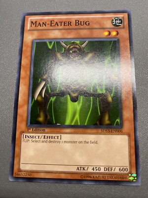 Yu-Gi-Oh! Man-Eater Bug Common 1st Edition 5DS3-EN006 MP-image