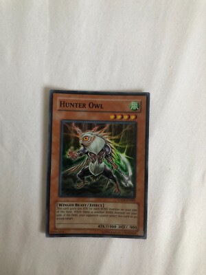 Yu-Gi-Oh Hunter Owl Card GX03-EN002-image