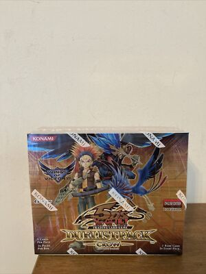 YuGiOh 5Ds Crow Duelist Booster Box 36 Packs New Factory Sealed Konami RARE-image