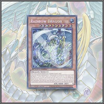 YuGiOh RAINBOW DRAGON | SECRET RARE ▪️ 1ST EDITION 💎-image