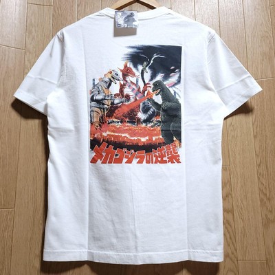 [L size] UNIQLO Godzilla 70th Anniversary UT White-image