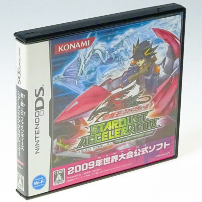 Yu Gi Oh! 5D's Stardust Accelerator Nintendo DS Japan Import Anime Complete-image