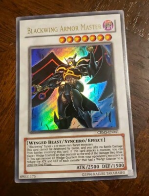 Blackwing Armor Master CRMS-EN041 Ultra Rare LP Yu-Gi-Oh -image