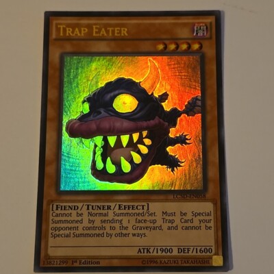 Yugioh Trap Eater LC5D-EN058 Ultra Rare 1st Ed-image