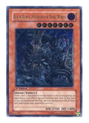 Reign-Beaux, Overlord of Dark World - STON-EN017 - Ultimate Rare - Unlimited Edi-image