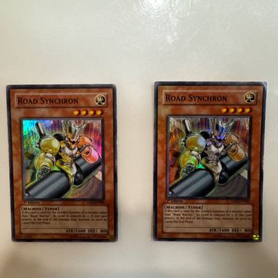2x Road Synchron - 5DS2-EN006 - NM/VLP - Super Rare - 1st ed - Yugioh-image