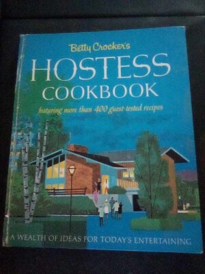 Betty Crocker Hostess Cookbook 1967 Hardcover-image