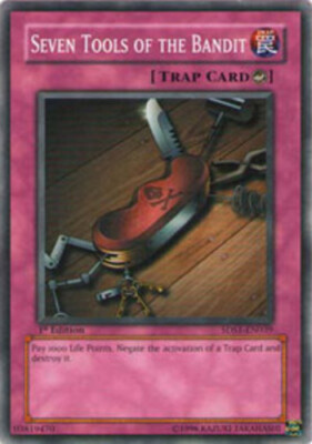 Seven Tools of the Bandit - 5DS1-EN039 - Common - 1st Edition x1 - Lightly Playe-image