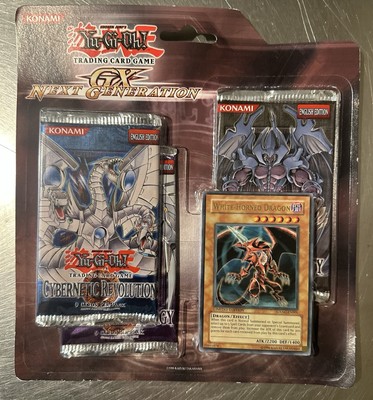 Yugioh GX Next Generation Blister Pack Factory Sealed Vintage 3 Pack Blister-image
