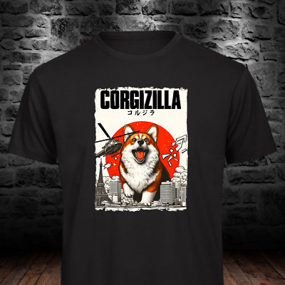 Funny Dog CorgiZilla | T-shirt-image