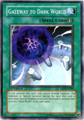 Gateway to Dark World - EEN-EN048 - Common - 1st Edition PL/MP YuGiOh!  Booster -image