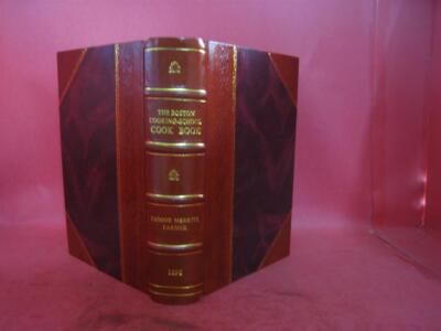 The Boston Cooking-School Cook Book 1896 By Fannie Merritt Farmer [Leather Bound-image