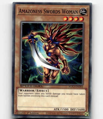 Yugioh Amazoness Swords Woman Speed Duel GX: Duelists of Shadows-image