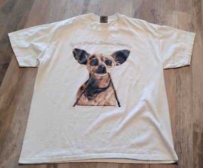 Vintage 90s Taco Bell Here Lizard T Shirt Single Stitch Godzilla Movie Promo-image