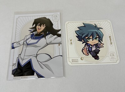 Yu-Gi-Oh! GX Collaboration Cafe Fubuki Card Johan Coaster 20th Anniversary Japan-image