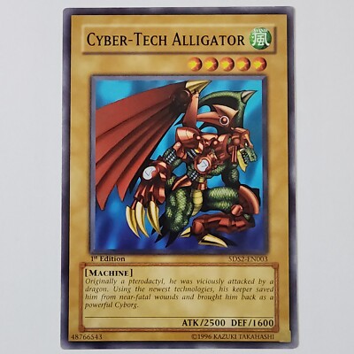Cyber-Tech Alligator - 5DS2-EN003 - VLP - Common - 1st ed  - Yugioh-image