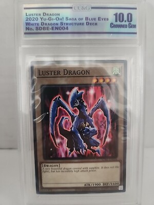 Luster Dragon 2020 Yu-Gi-Oh! Saga Of Blue Eyes White Dragon Cc&g 10-image