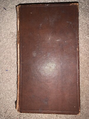 Williamsburg Art of Cookery Helen Bullock 1938 Leather Virginia Cookbook As Is-image